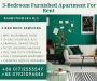 Luxurious 3-Bedroom Apartment for Rent in Bashundhara R/A